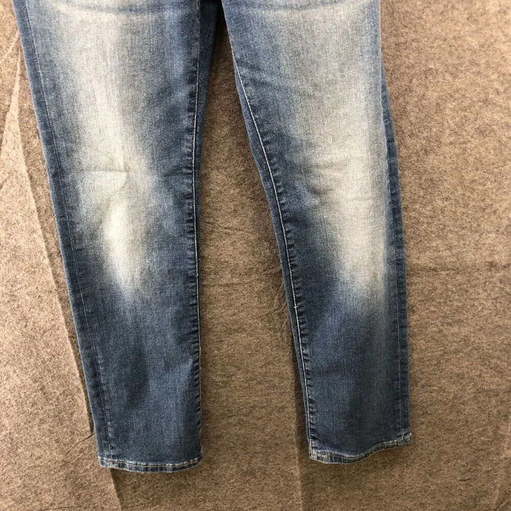 Old Navy Boys Size 14 Slim Fit Jeans Medium Wash Blue‎ 360 Stretch Adjustable